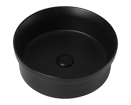 Заказать Раковина-чаша Abber Bequem 40 AC2103MB Черная матовая в магазине сантехники Santeh-Crystal.ru