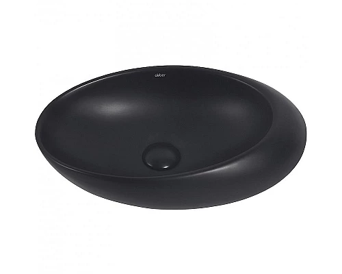 Приобрести Раковина-чаша Abber Bequem 49 AC2107MB Черная матовая в магазине сантехники Santeh-Crystal.ru