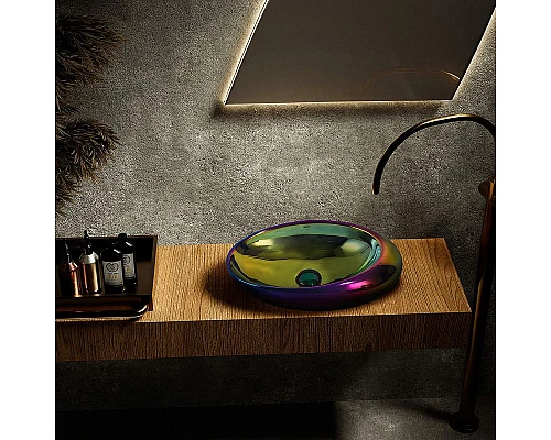 Заказать Раковина-чаша Abber Bequem 49 AC2107Regen Хамелеон в магазине сантехники Santeh-Crystal.ru