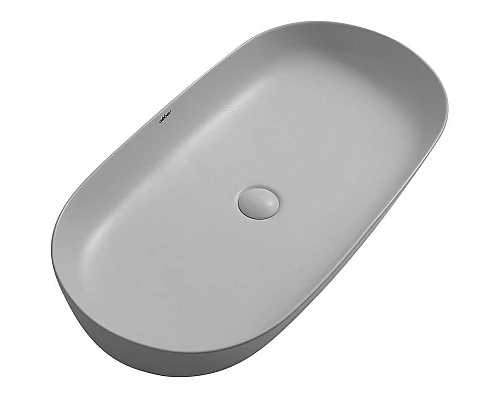 Купить Раковина-чаша Abber Bequem 80 AC2110MLG Светло-серая матовая в магазине сантехники Santeh-Crystal.ru