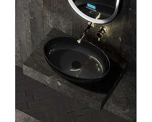 Раковина-чаша Abber Karbon 60 AK2041 Черная
