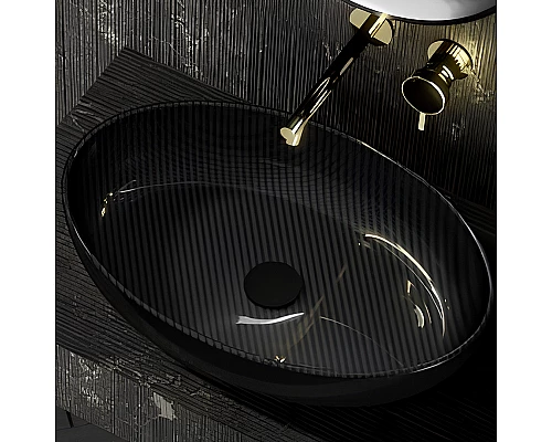 Раковина-чаша Abber Karbon 60 AK2041 Черная