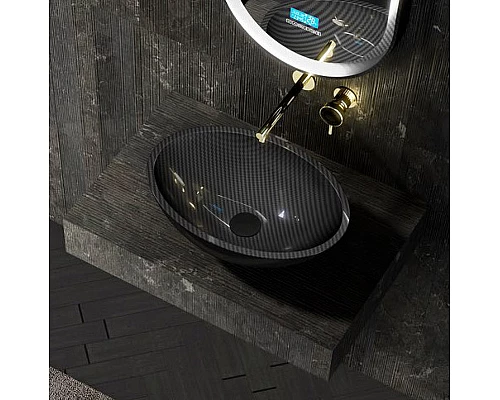 Раковина-чаша Abber Karbon 50 AK2042 Черная