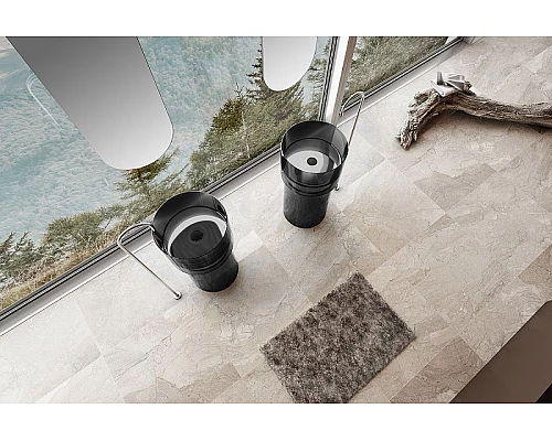 Заказать Раковина Abber Kristall 45 AT2701Onyx-H Черная в магазине сантехники Santeh-Crystal.ru