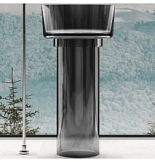 Раковина Abber Kristall 45 AT2702Onyx Черная