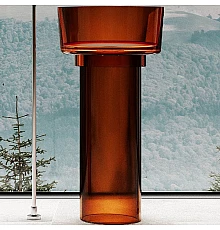 Раковина Abber Kristall 45 AT2702Opal Коричневая