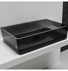 Раковина-чаша Abber Kristall 60 AT2803Onyx Черная