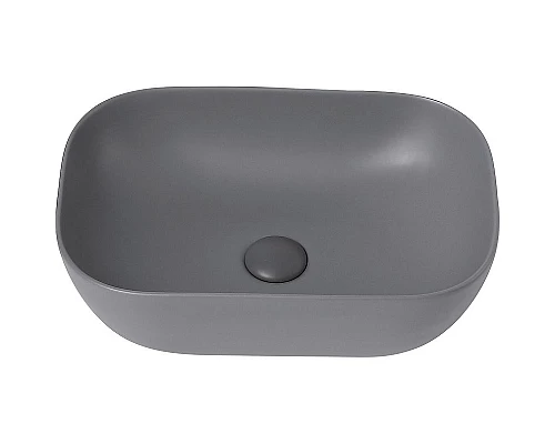 Заказать Раковина-чаша Abber Rechteck 46 AC2200MG Серая матовая в магазине сантехники Santeh-Crystal.ru