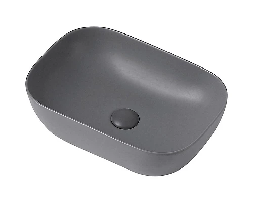 Заказать Раковина-чаша Abber Rechteck 46 AC2200MG Серая матовая в магазине сантехники Santeh-Crystal.ru