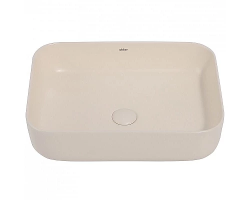 Купить Раковина-чаша Abber Rechteck 50 AC2202MBE Светло-бежевая матовая в магазине сантехники Santeh-Crystal.ru