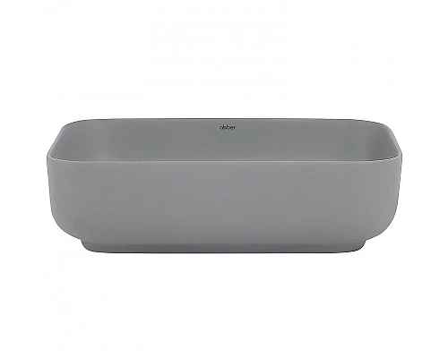 Купить Раковина-чаша Abber Rechteck 50 AC2202MG Серая матовая в магазине сантехники Santeh-Crystal.ru