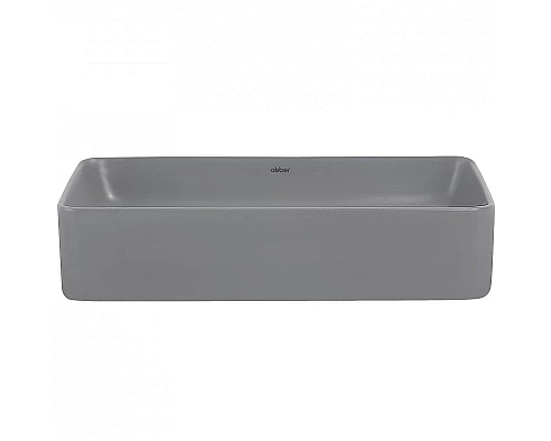 Приобрести Раковина-чаша Abber Rechteck 51 AC2207MG Серая матовая в магазине сантехники Santeh-Crystal.ru
