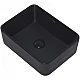 Приобрести Раковина-чаша Abber Rechteck 40 AC2213MB Черная матовая в магазине сантехники Santeh-Crystal.ru