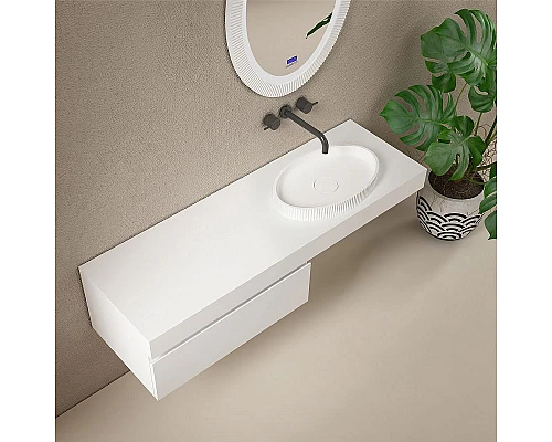 Приобрести Раковина-чаша Abber Stein 50 AS2603 Белая в магазине сантехники Santeh-Crystal.ru