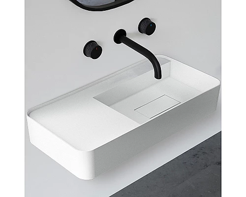 Раковина Abber Stein 80 AS2627-0.8 Белая матовая