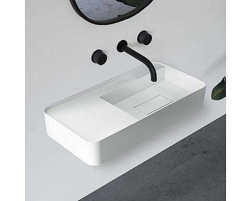 Раковина Abber Stein 80 AS2627-0.8 Белая матовая