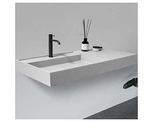 Раковина Abber Stein 120 AS2628 Белая матовая