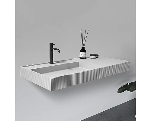 Раковина Abber Stein 120 AS2628 Белая матовая