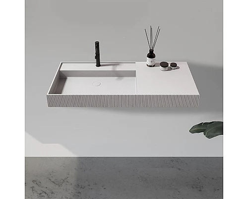 Раковина Abber Stein 120 AS2628 Белая матовая