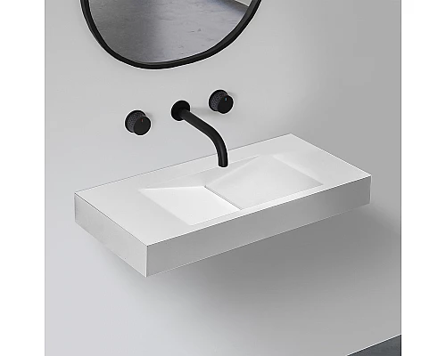 Раковина Abber Stein 100 AS2641 Белая матовая