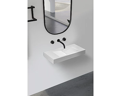 Раковина Abber Stein 100 AS2641 Белая матовая