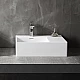 Раковина Abber Stein 56 L AS2644 L Белая матовая
