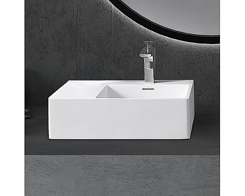 Раковина Abber Stein 56 R AS2644 R Белая матовая