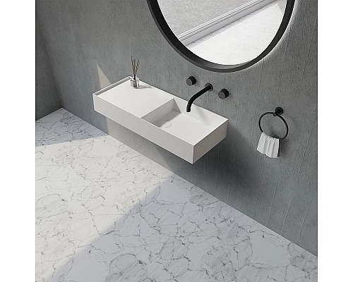 Раковина Abber Stein 80 AS2648 Белая матовая