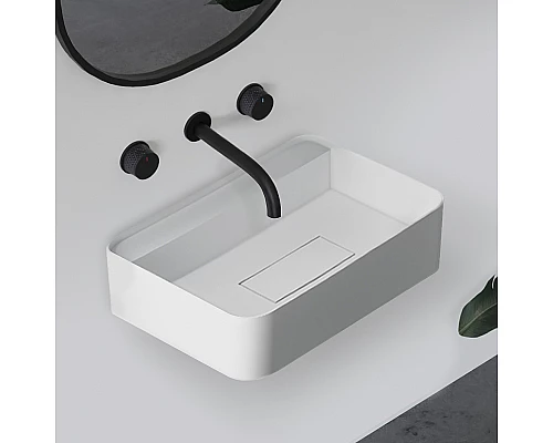 Раковина Abber Stein 50 AS2626 Белая матовая