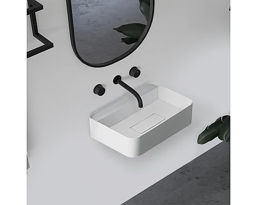 Раковина Abber Stein 50 AS2626 Белая матовая