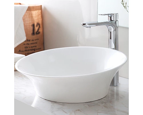 Раковина-чаша Abber Stein 46 AS2607 Белая матовая