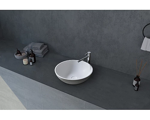 Раковина-чаша Abber Stein 40 AS2608 Белая матовая