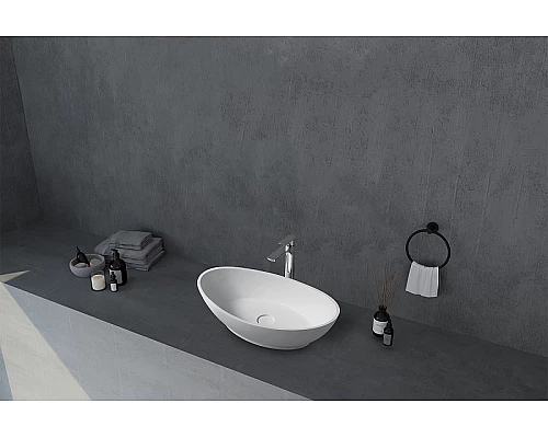 Раковина-чаша Abber Stein 62 AS2610 Белая матовая