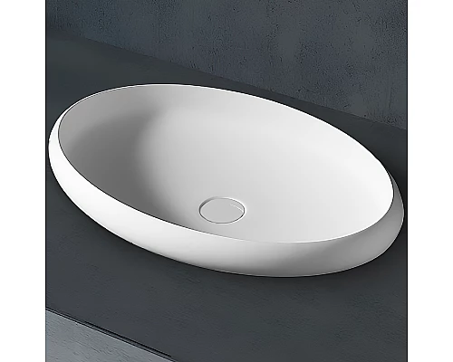 Раковина-чаша Abber Stein 60 AS2614 Белая матовая