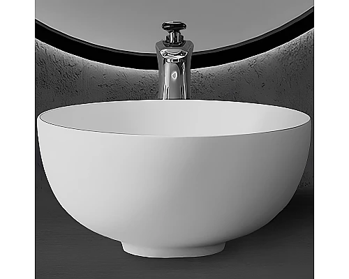 Раковина-чаша Abber Stein 40 AS2617 Белая матовая