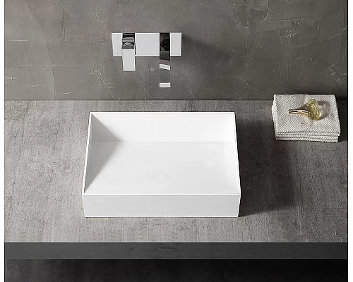 Раковина-чаша Abber Stein 60 AS2623 Белая матовая