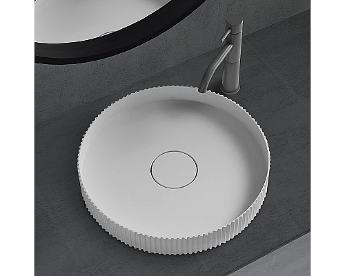 Раковина-чаша Abber Stein 40 AS2604 Белая матовая