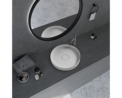 Раковина-чаша Abber Stein 40 AS2604 Белая матовая