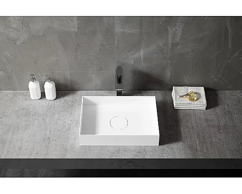 Раковина-чаша Abber Stein 50 AS2621 Белая матовая