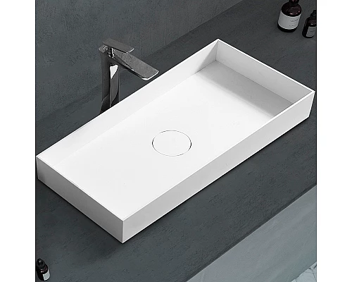 Раковина-чаша Abber Stein 80 AS2622 Белая матовая