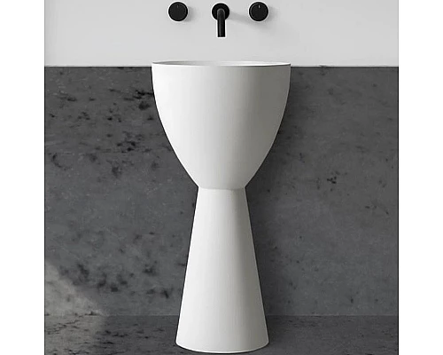 Раковина Abber Stein 45 AS2507 Белая матовая