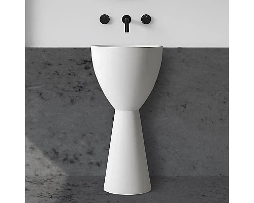 Раковина Abber Stein 45 AS2507 Белая матовая