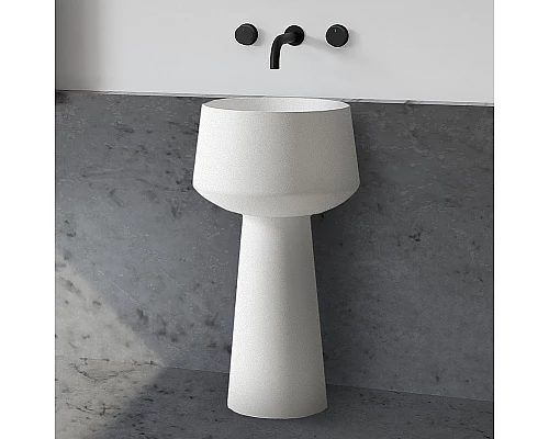 Раковина Abber Stein 50 AS2508 Белая матовая