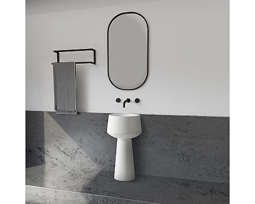 Раковина Abber Stein 50 AS2508 Белая матовая