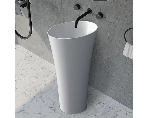 Раковина Abber Stein 50 AS2509 Белая матовая