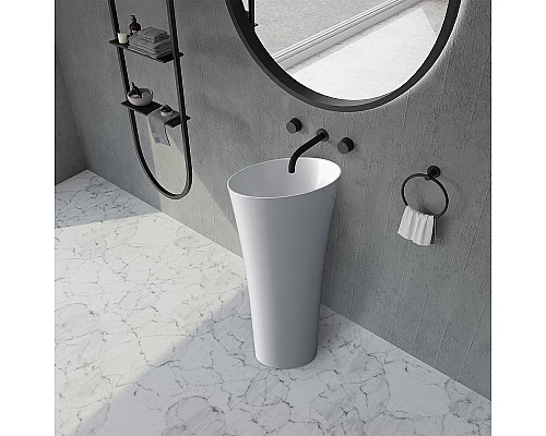 Раковина Abber Stein 50 AS2509 Белая матовая