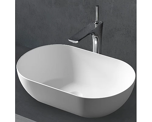 Раковина-чаша Abber Stein 56 AS2611 Белая матовая