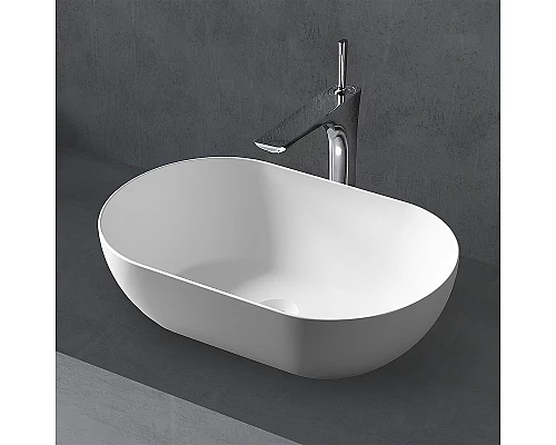 Раковина-чаша Abber Stein 56 AS2611 Белая матовая