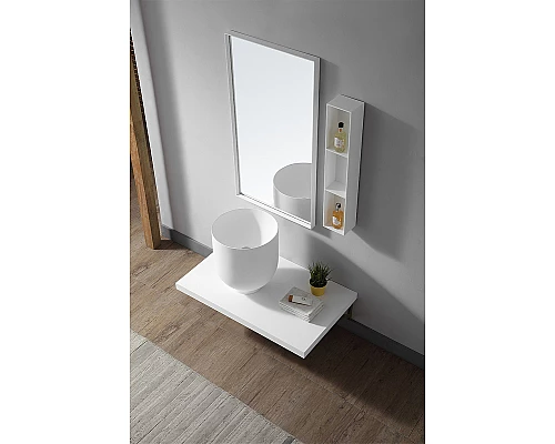 Раковина-чаша Abber Stein 40 AS2618 Белая матовая