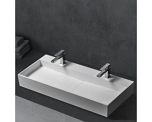 Раковина Abber Stein 120 AS2642 Белая матовая